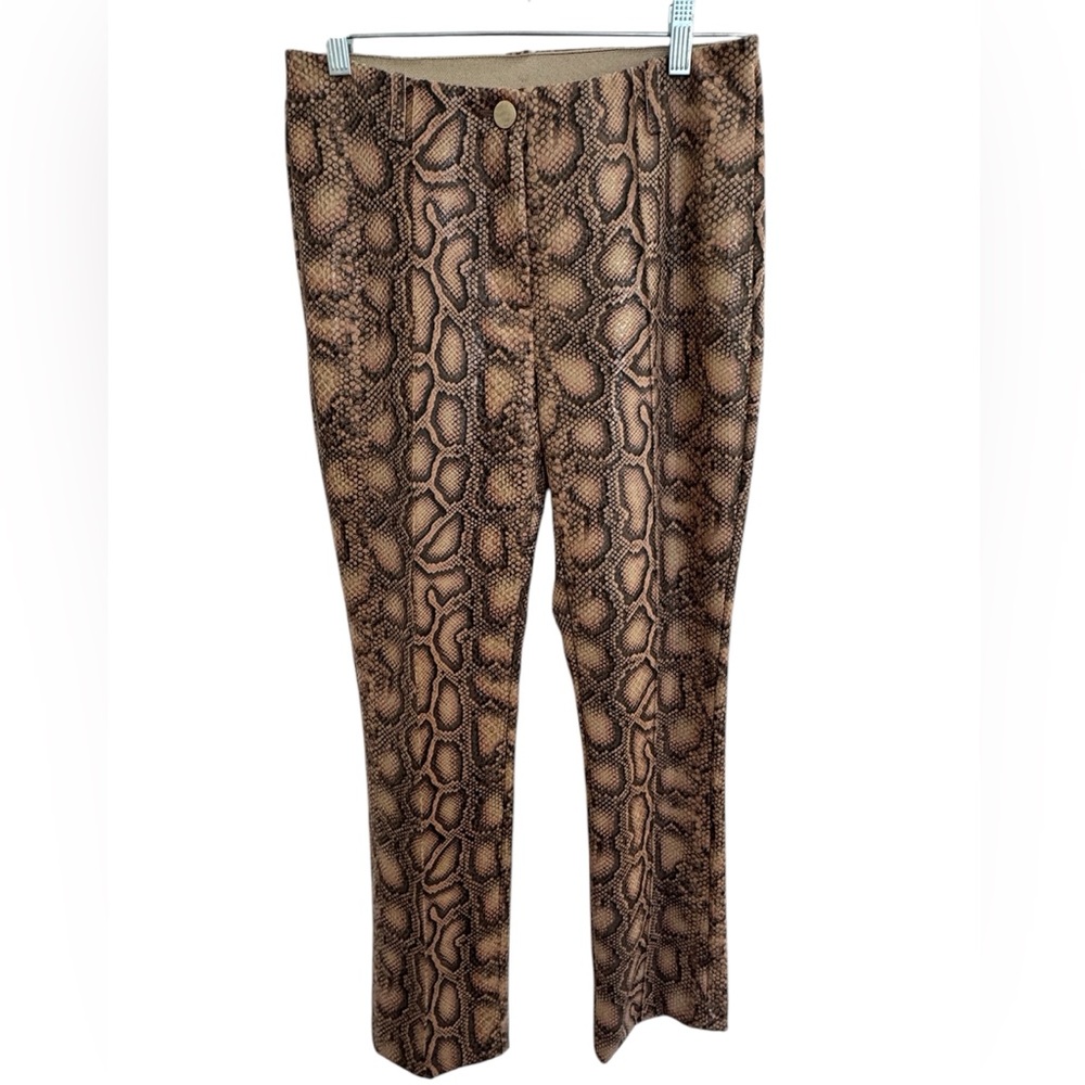 MARC CAIN snakeskin pants, NWT size N2(US 6)